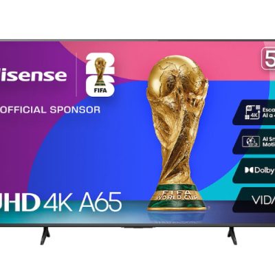 Pantalla Hisense de 55 puldadas LED, VIDAA TV