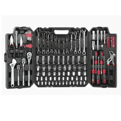 Juego de Herramientas con 144 piezas totales. Pulgadas + Milimétricas. Presentación Maletín.