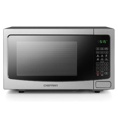 HORNO MICROONDAS 1.1 PIES ACERO INOX CHEFMAN