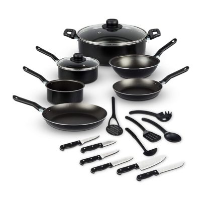 BATERIA 19 PZAS COLOR NEGRO EKCO