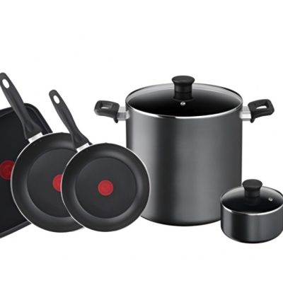 BATERIA DE 13 PZS NEGRA EXPERT CHEF (POZOLERA) T-FAL