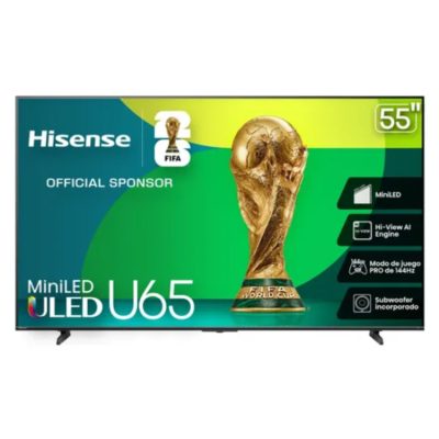 Televisor Hisense 55″ U65QFM 4K Mini-LED Smart Fire TV