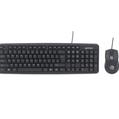 KIT DE TECLADO Y MOUSE OPTICO