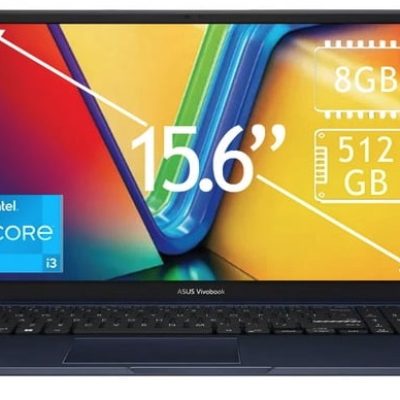 Laptop ASUS VIVOBOOK Procesador Intel Core 5 120U, 8 GB DDR5, 512 GB SSD, 15.6 pulgadas Win 11 Home